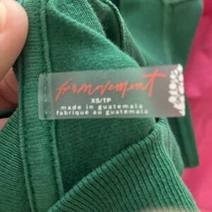 FP Movement by Free People Green Long Sleeve Tee